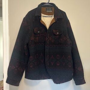 Jachs Black and Brown Utility Jacket